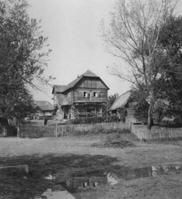 Nova Drenčina (Petrinja) - Stara seljačka kuća i njen neposr