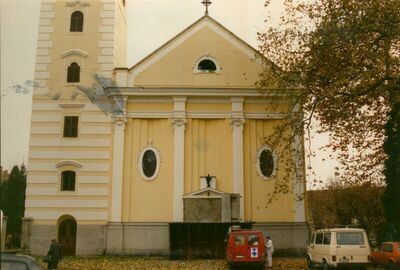 Sisak - Župna crkva Uznesenja sv. Križa - Vanjština - pogled