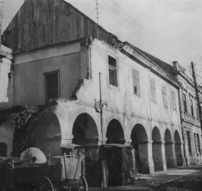 Petrinja - "Halbot" gl. Straže starog Katastarskog suda, ruš