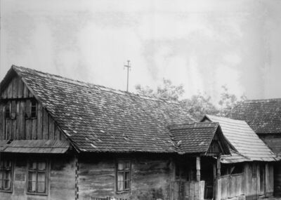 Gušće (Sisak) - Drvena prizemnica, kbr. 136