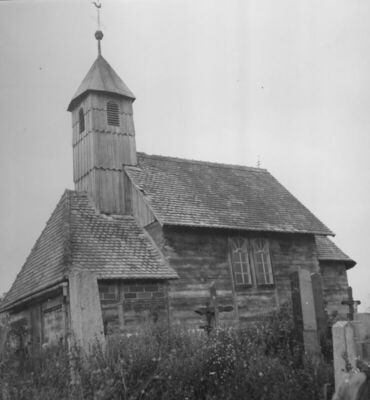 Brest Pokupski (Petrinja) - Kapela Sv. Barbare, drvena - van