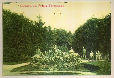 Kutina - Dio romantičarsko-historicističkog perivoja (Šetali