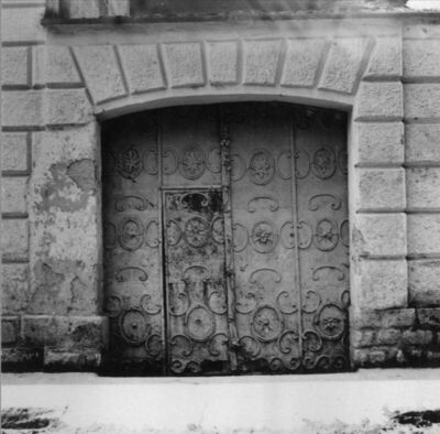 Hrvatska Kostajnica - Ulica Davorina Trstenjaka, detalj kuće