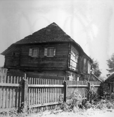 Selišće Sunjsko (Sunja) - Drvena katnica, kbr. 53, pogled na