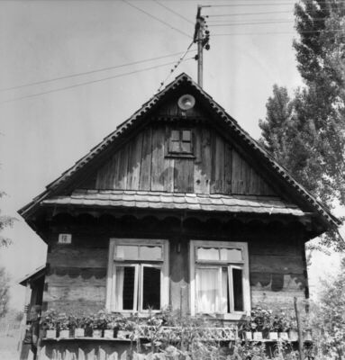 Krivaj Sunjski (Sunja) - Zabatno, ulično pročelje, kbr. 18, 