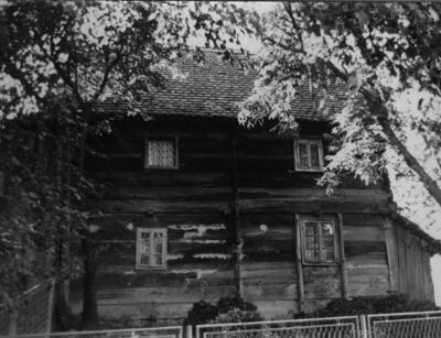 Osekovo (Popovača) - Pročelje drvene katnice, kbr. 342, vlas