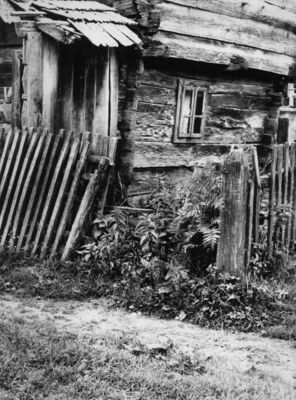 Greda Sunjska (Sunja) - Čardak kbr. 111, detalj ugaonog veza