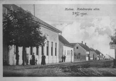Kutina - Potez Kolodvorske ulice