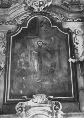 Taborište (Petrinja) - Kapela Sv. Petra, grobljanska, unutra