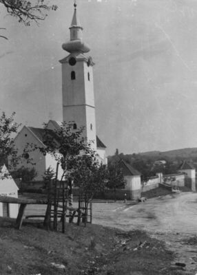 Gora (Petrinja) - Gotička župna crkva Sv. Marije, barokizira