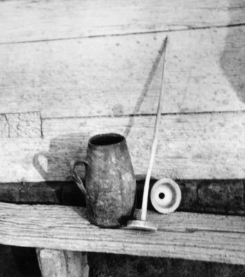 Krapje (Jasenovac) - „Stepica“ - mutilnica, drvena posuda za