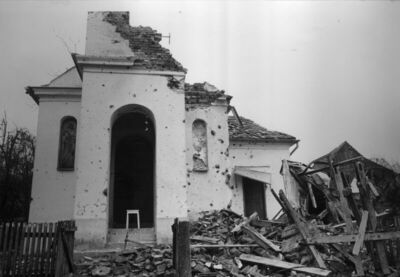 Stari Grabovac (Novska) - Crkva Uzvišenja sv. Križa - Vanjšt