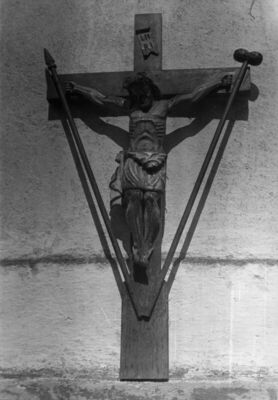 Međurić (Kutina) - Župna crkva sv. Nikole - Raspelo, drveno 