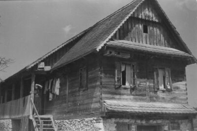 Letovanci (Sisak) - Podzidana katnica kbr. 20, vlasnik Đuro 
