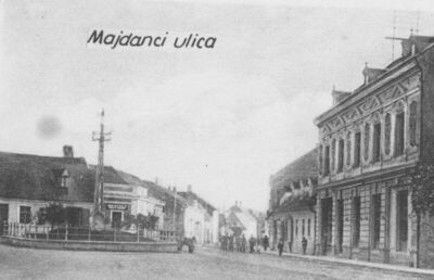 Petrinja - Majdanci ulica