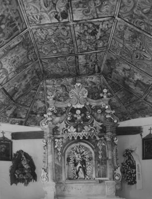 Donja Budičina (Petrinja) - Kapela Sv. Marije, glavni oltar 