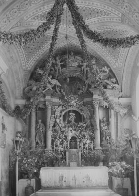 Gora (Petrinja) - Župna crkva Sv. Marije, unutrašnjost, pogl