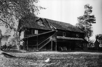 Potok (Popovača) - Stambena drvena katnica kbr. 97 - situaci
