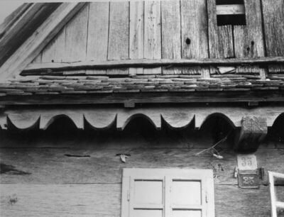 Krapje (Jasenovac) - Kuća kbr. 25, detalj glavnog pročelja