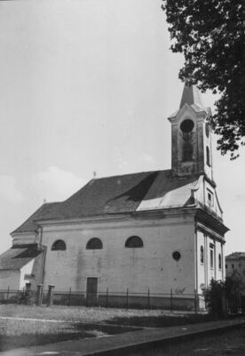Glina - Župna crkva iz pr. pol. 19. st., vanjština - sjevern