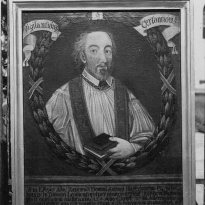 Gora (Petrinja) - Portret župnika Hasechia (u Dijecezanskom 