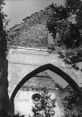 Zrin (Dvor na Uni) - Ruševine gotičke crkve sv. Marije Magda