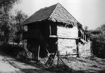 Kotarani (Dvor na Uni) - Čardak ili „stara kuća“ Ljubice Lov