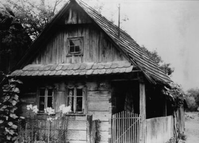 Gušće (Sisak) - Drvena prizemnica kbr. 148; vlasnica Marija 