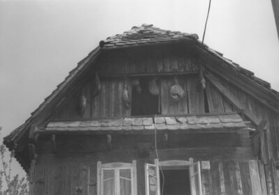 Kratečko (Sisak) - Tradicijska drvena kuća kbr. 35 - detalj 