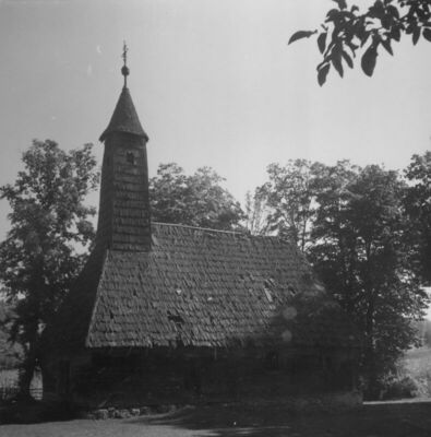 Buzeta (Glina) - Kapela Sv. Ilije, vanjština, pogled na južn