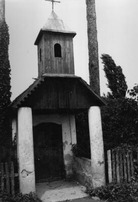 Gušće (Sisak) - Kapelica Sv. Ilije - pogled na glavno pročel