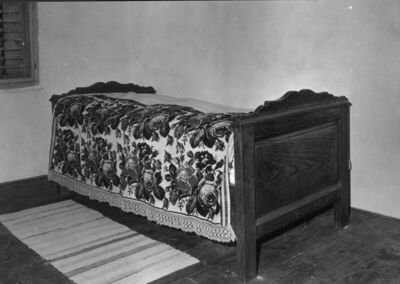 Krapje (Jasenovac) - Drvena tradicijska kuća, detalj interij