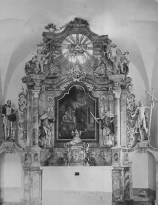 Taborište (Petrinja) - Kapela Sv. Petra, grobljanska, ranoba