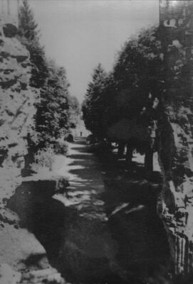 Topusko - Ruševine cistercitske opatije - Donji dio zapadnog