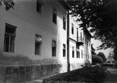 Topusko - Zgrada lječilišta - Vanjština - dvorišno pročelje