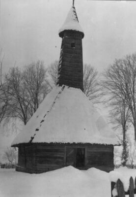 Buzeta (Glina) - Parohijska kapela Sv. Ilije, drvena, 18. st