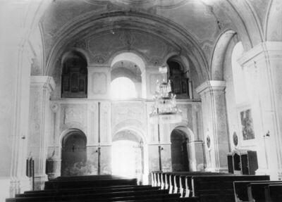 Jasenovac - Župna crkva sv. Nikole - Iz 1829. godine - unutr