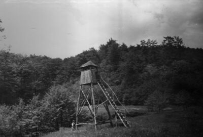 Jelengrad (Velika Ludina) - Lovačka čeka nedaleko starog gra