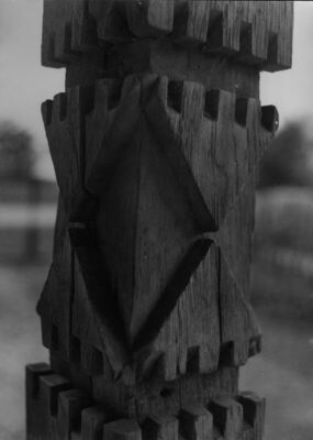 Drenov Bok (Jasenovac) - Drvena kuća, detalj ornamentalno is