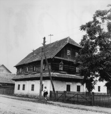 Greda Sunjska (Sunja) - Drvena katnica kbr. 129 s prizemljem