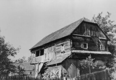 Gora (Petrinja) - Najstarija brvnara kbr. 97 (vl. Stevo Dvor