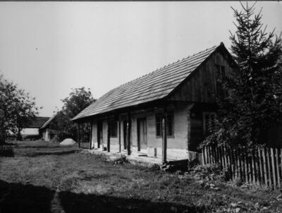 Potok (Popovača) - Stambena drvena katnica s najjednostavnij