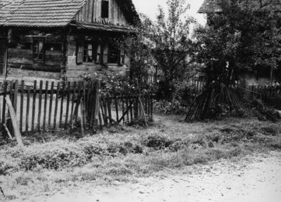Greda Sunjska (Sunja) - Detalj ugaonog veza - tzv. hrvatski 