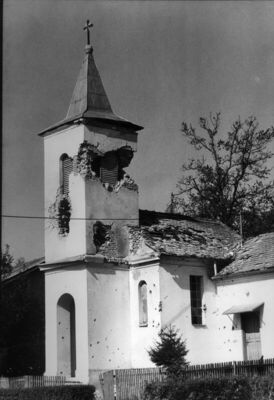 Novska - Crkva sv. Dimitrija - Vanjština - pogled s jugozapa