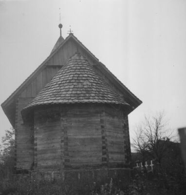 Brest Pokupski (Petrinja) - Kapela Sv. Barbare, drvena, vanj