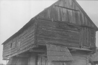Letovanić (Lekenik) - Najstarija brvnara u selu, kbr. 177, v
