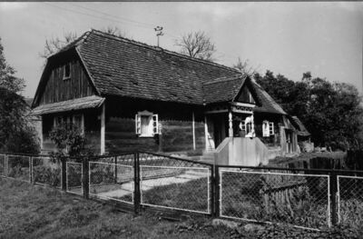 Potok (Popovača) - Stambena drvena prizemnica kbr. 306; vlas