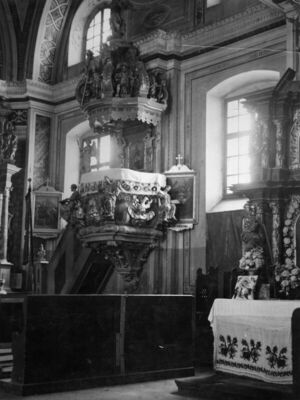Velika Ludina - Župna crkva sv. Mihovila iz 18. stoljeća; un