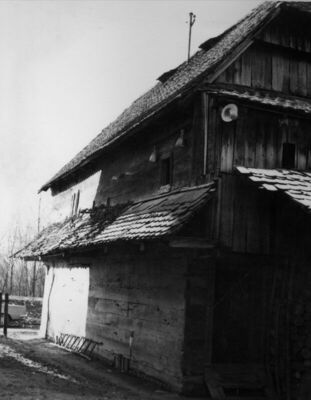 Krapje (Jasenovac) - Kuća br. 54, vlasnik Josip Barbelić, uz