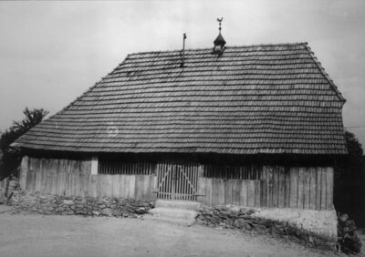 Kotarani (Dvor na Uni) - Kuća Jovana Lovrića, pogled s uličn